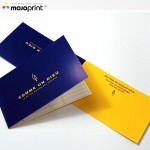 Glossy shop cards