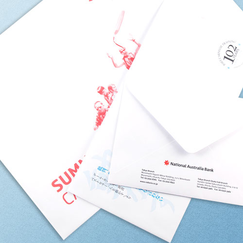 White envelopes (1c)